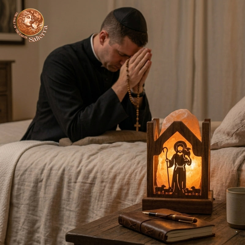 Gideons Good Shepherd Salt Lamp