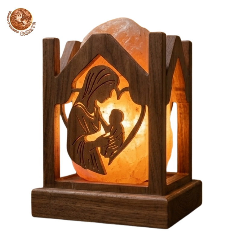 Gideon’s Mother and Child Himalayan Salt Lamp