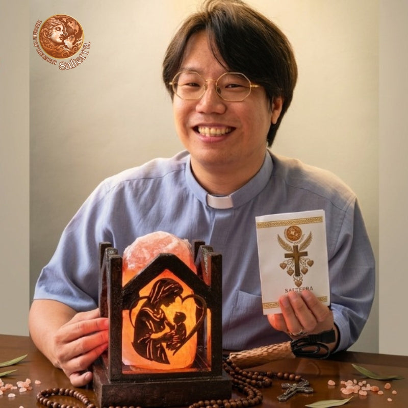 Gideon’s Mother and Child Himalayan Salt Lamp